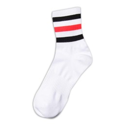 SKSG009 medium tube cotton socks striped black and white socks for men and women in four seasons deodorant medium tube socks summer thin style SKSG009 medium tube cotton socks striped black and white socks for men and women in four seasons deodorant medium tube socks summer thin style